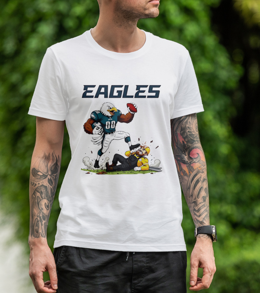 Philadelphia Eagles Vs Pittsburgh Steelers Rivalry Beat Steelers T-Shirt