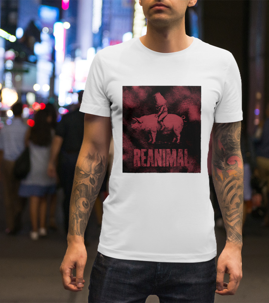 Reanimal Bucket Pig Rider Red T-Shirt