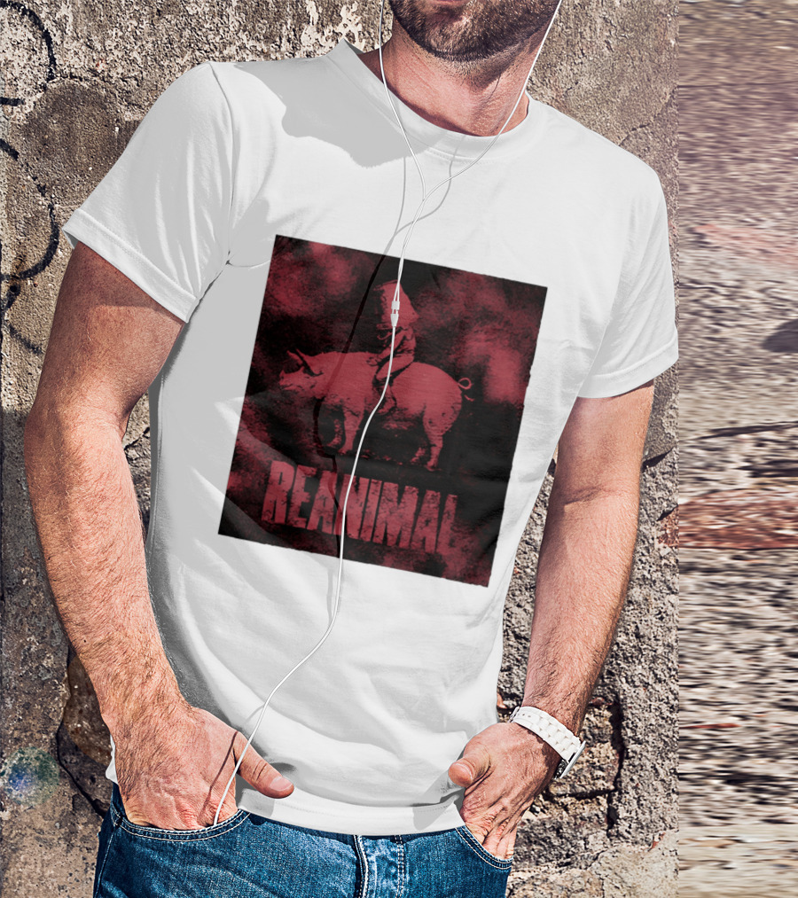 Reanimal Bucket Pig Rider Red T-Shirt