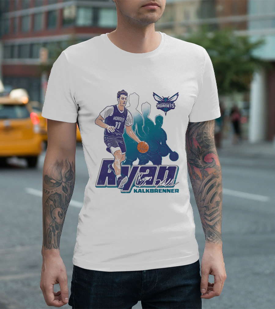 Charlotte Hornets Ryan Kalkbrenner Basketball 11 T-Shirt