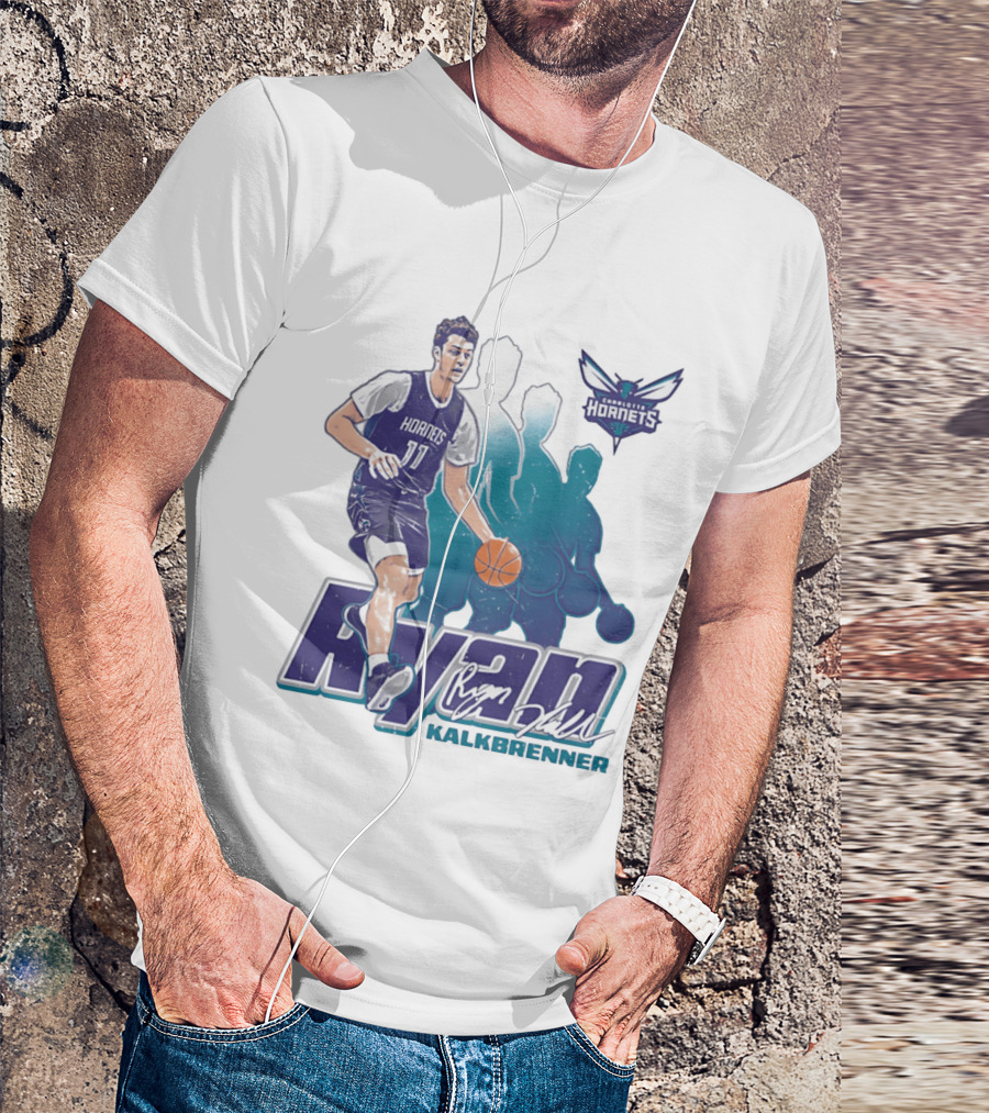 Charlotte Hornets Ryan Kalkbrenner Basketball 11 T-Shirt
