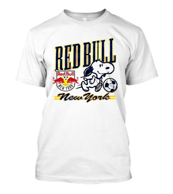 Red Bull New York Snoopy Peanuts Soccer T-Shirt