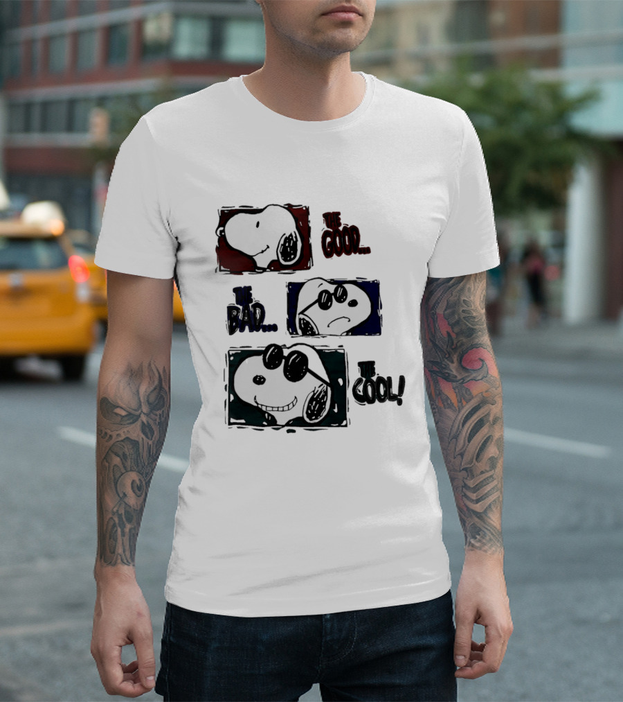 Snoopy The Good The Bad The T-Shirt