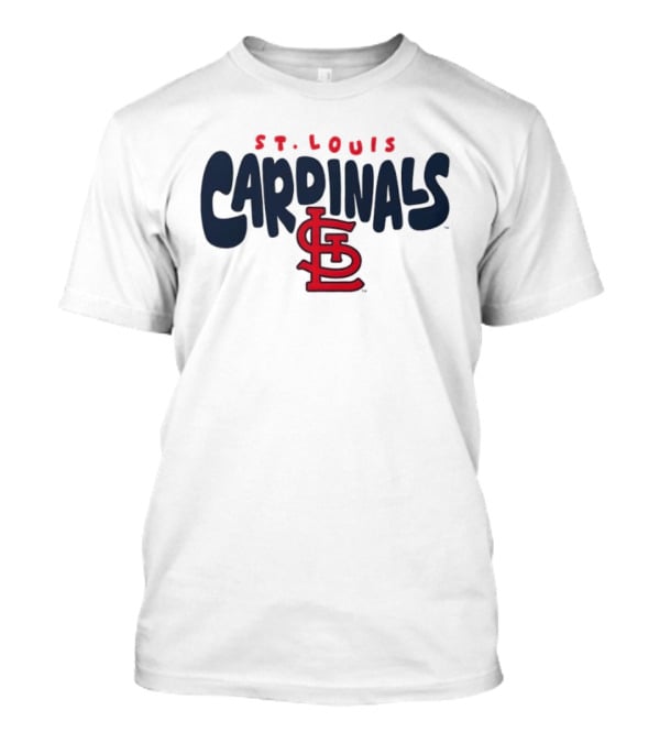 St Louis Cardinals Bubble Crew Neck STL T-Shirt