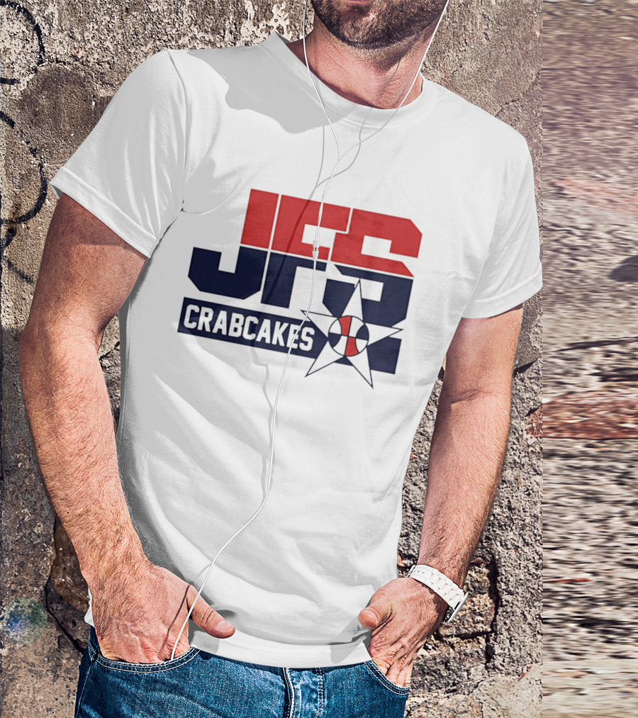 Tony Minadakis JFS Crabcakes Basketball Star T-Shirt