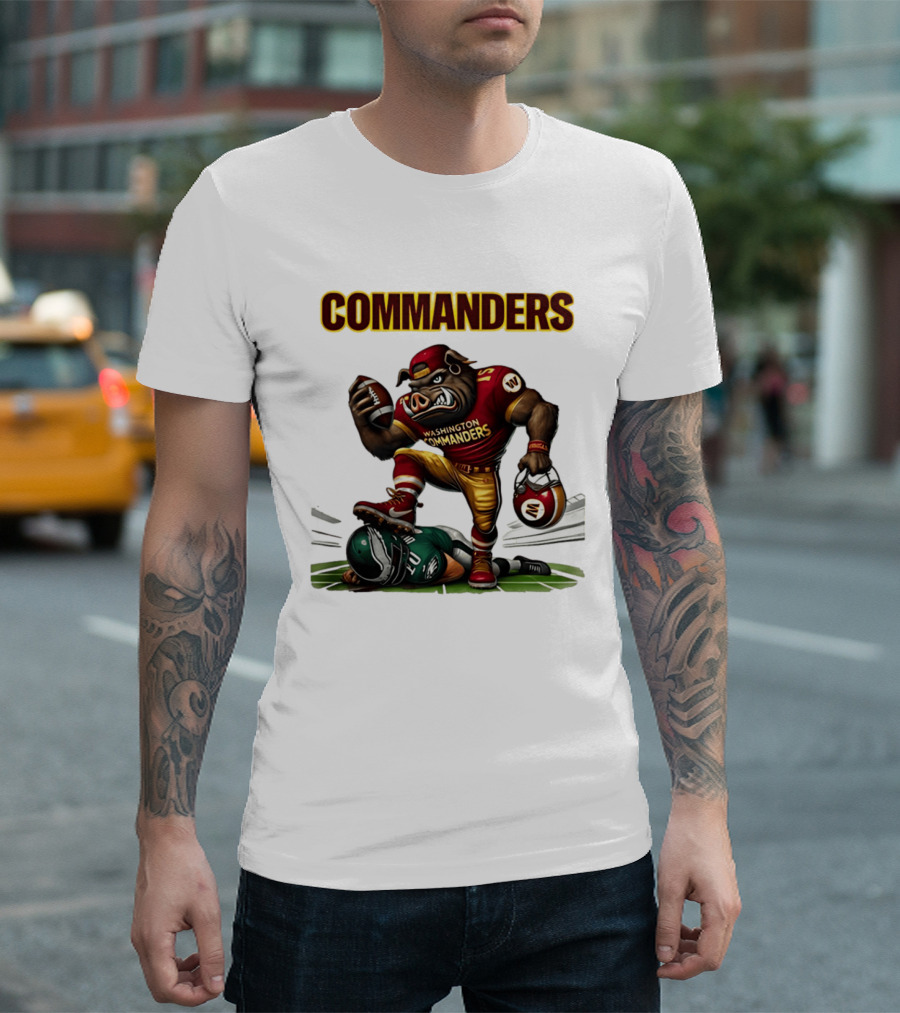 Washington Commanders Rivalry Victory Over Philadelphia Eagles T-Shirt