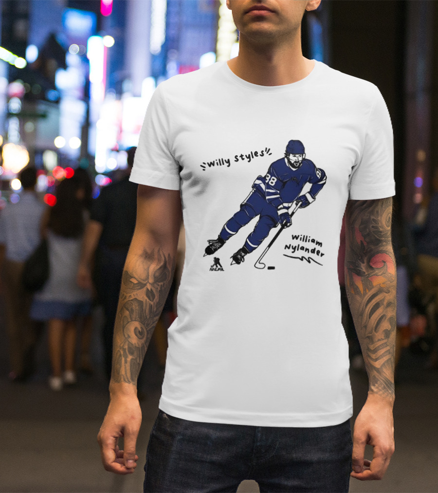 Toronto Maple Leafs Hockey Willy Styles William Nylander T-Shirt