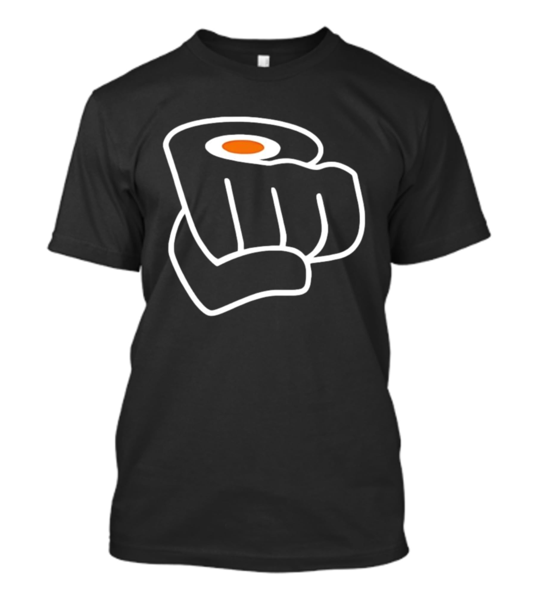 Philadelphia Flyers Tough Hockey Fist Knuckles T-Shirt