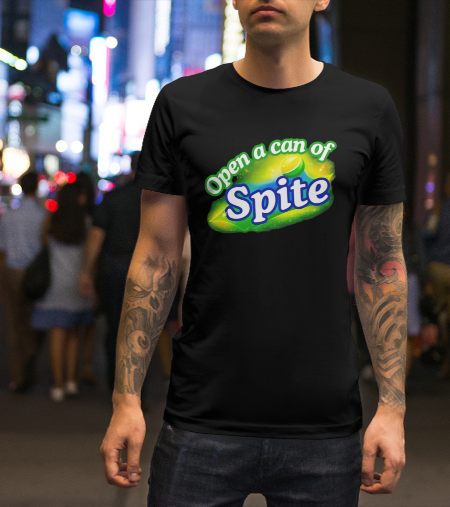 Open A Can Of Spite Parody With Lemon Lime T-Shirt