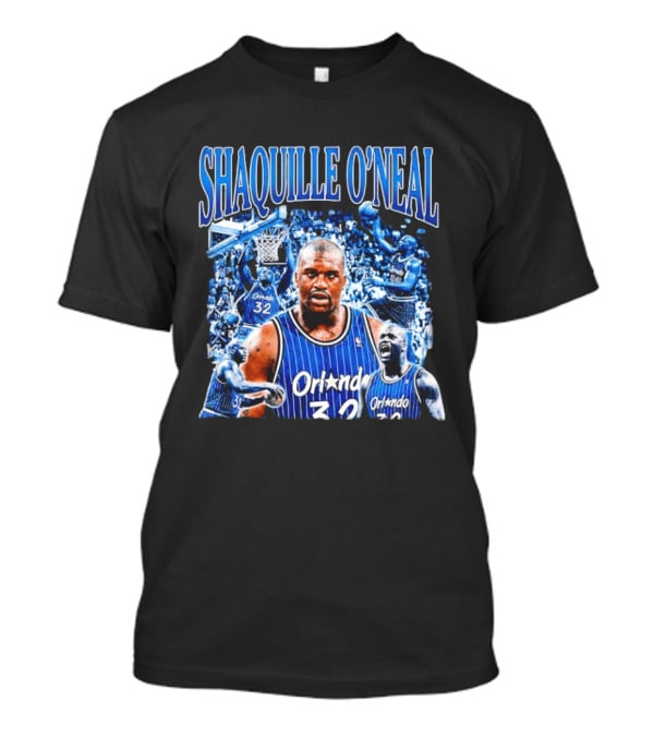 Shaquille O'Neal Orlando Magic 32 Basketball Legend T-Shirt