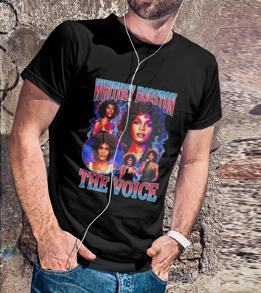 Whitney Houston The Voice 90s Music Lovers T-Shirt