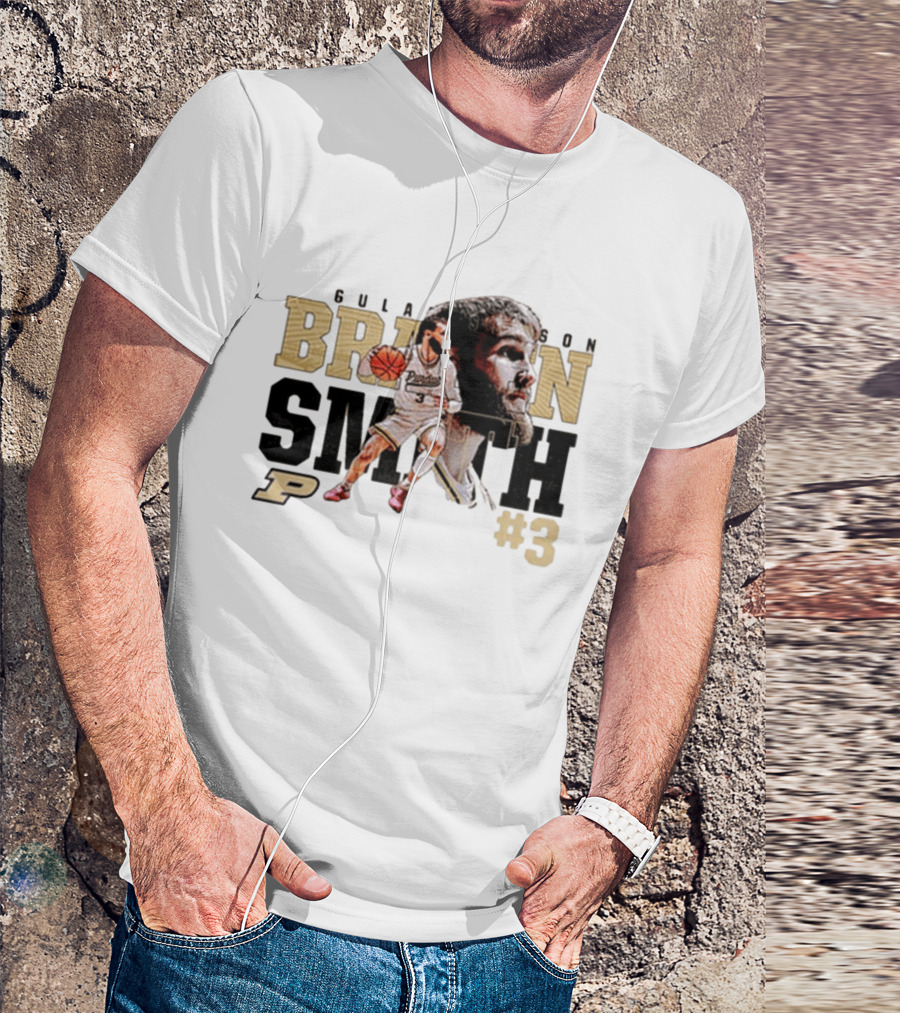Braden Smith Purdue Boilermakers Basketball #3 Collage Cula Season T-Shirt