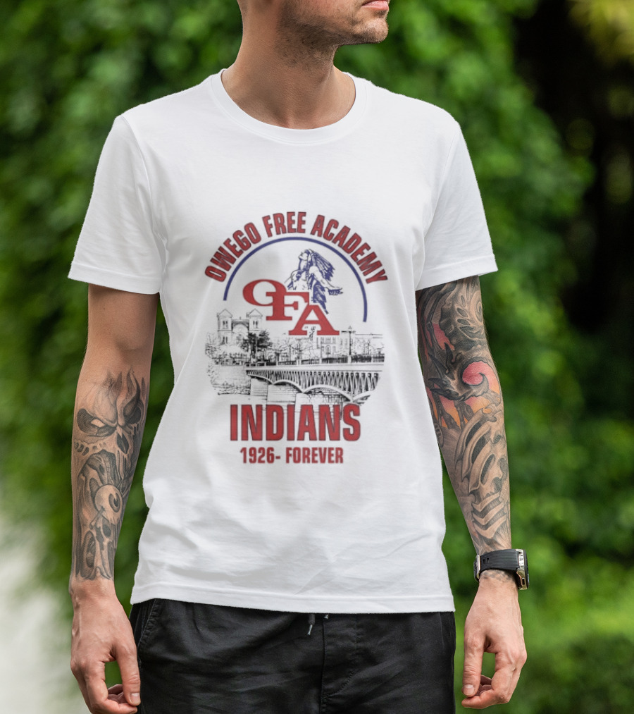 Owego Free Academy Indians 1926 Forever Legacy T-Shirt