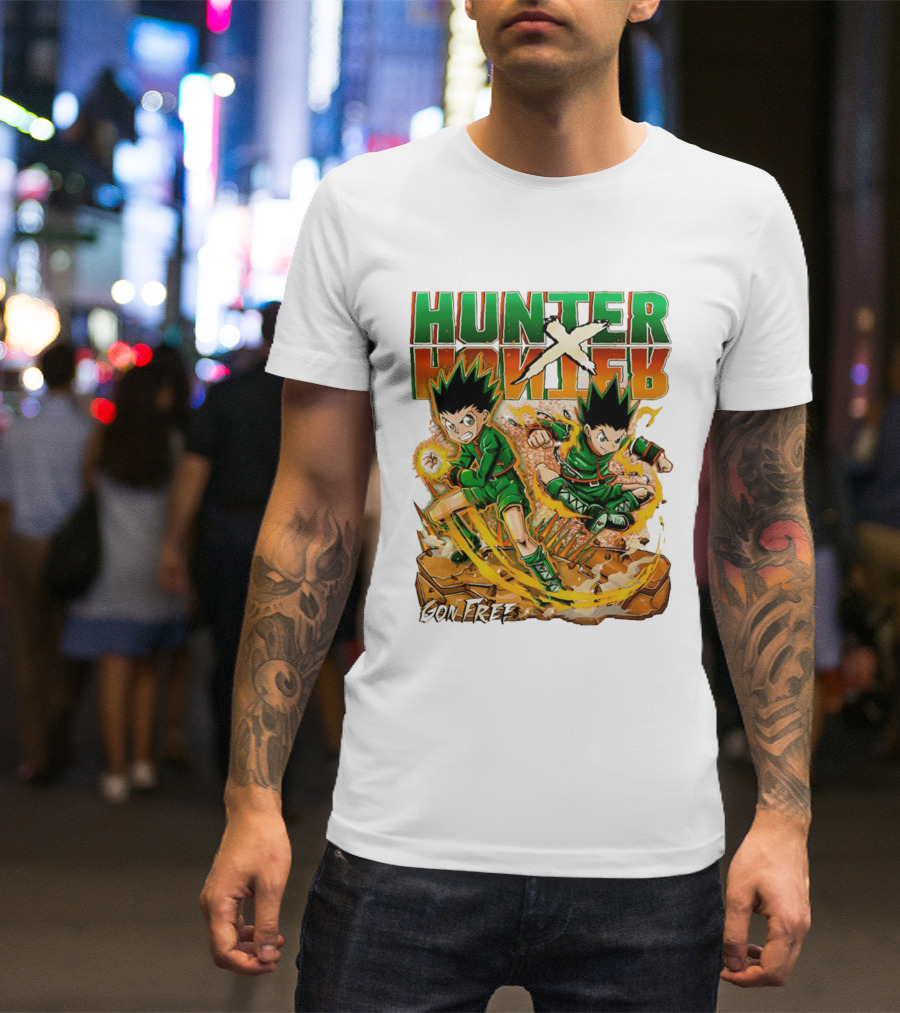Hunter X Hunter Gon Freeces Energetic Battle Stance 2026 T-Shirt