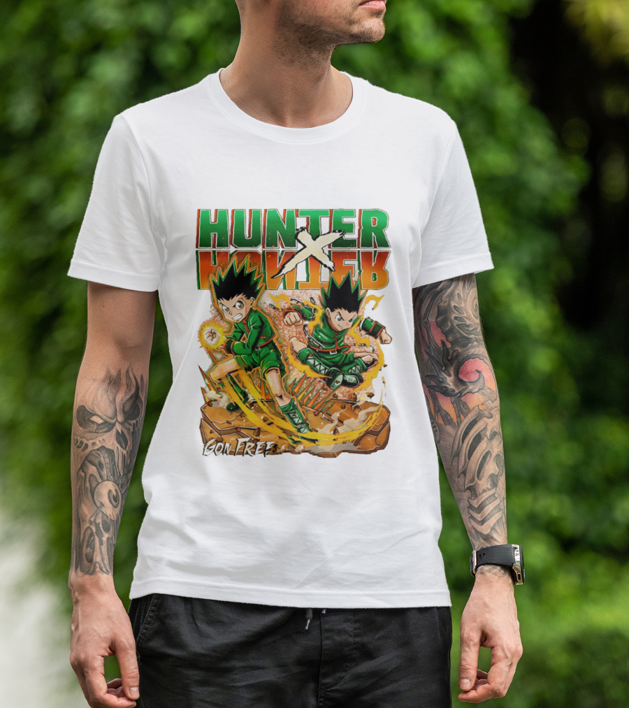 Hunter X Hunter Gon Freeces Energetic Battle Stance 2026 T-Shirt