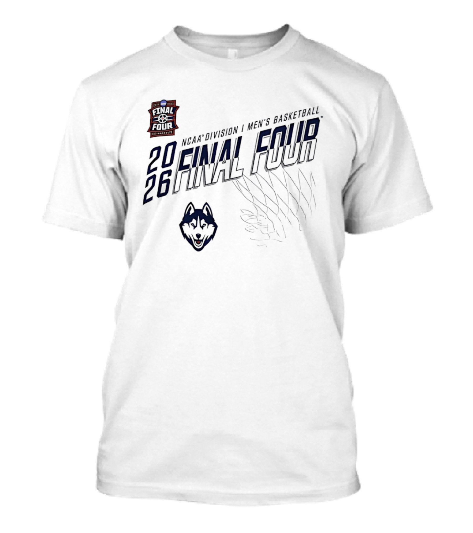 UConn Huskies 2026 NCAA Men's Basketball Final Four March Madness Houston T-Shirt