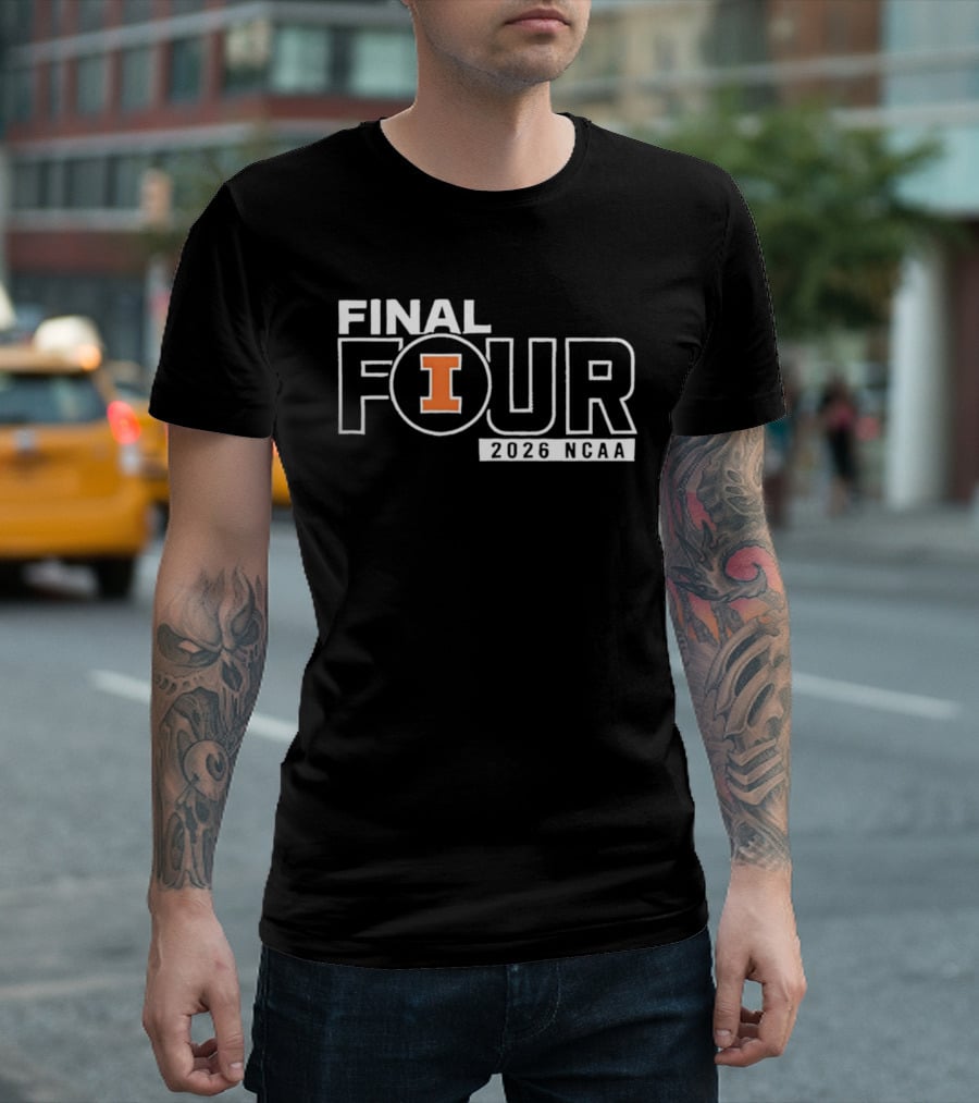 2026 NCAA Final Four Illinois T-Shirt