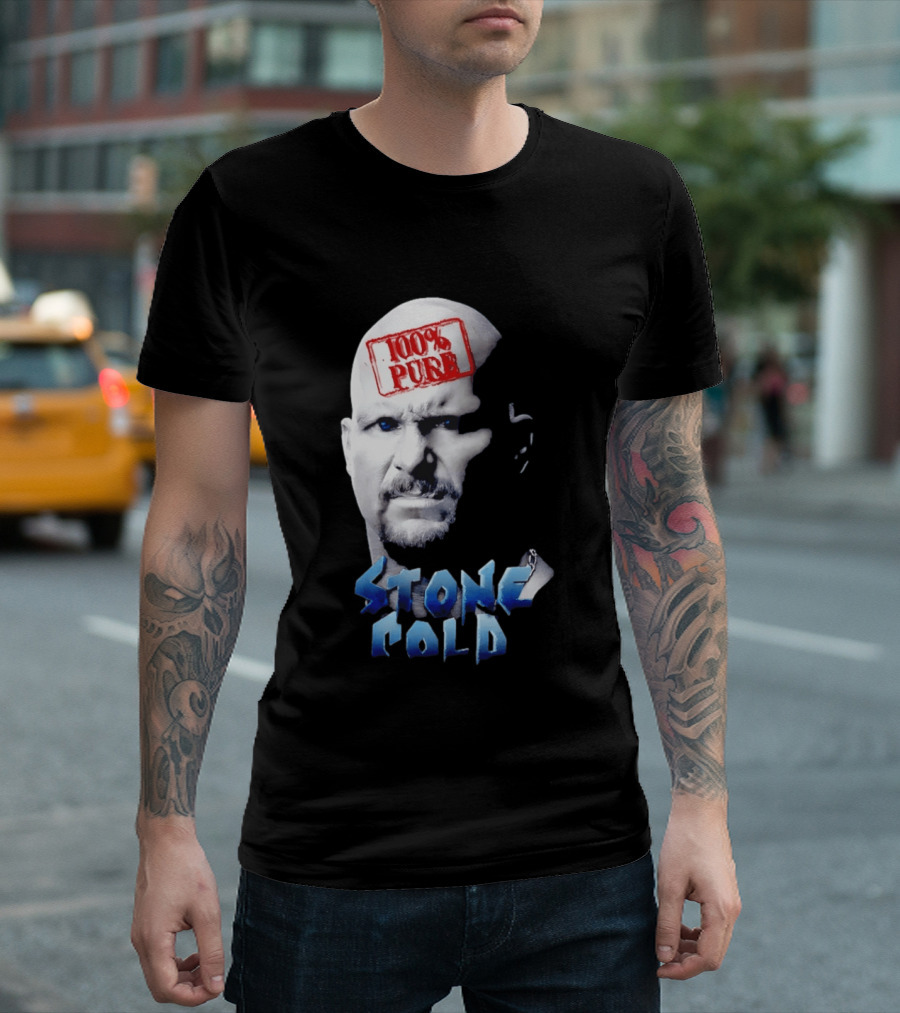 100% Pure Stone Cold Steve Austin T-Shirt