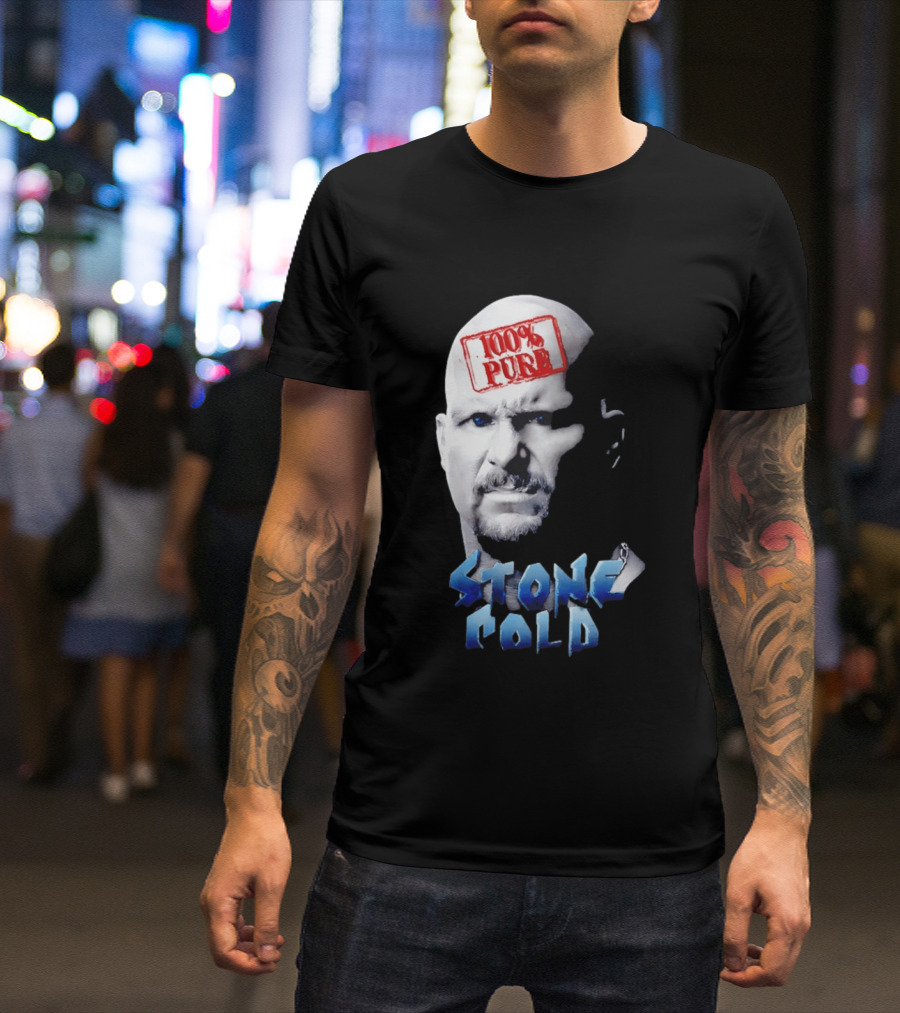 100% Pure Stone Cold Steve Austin T-Shirt