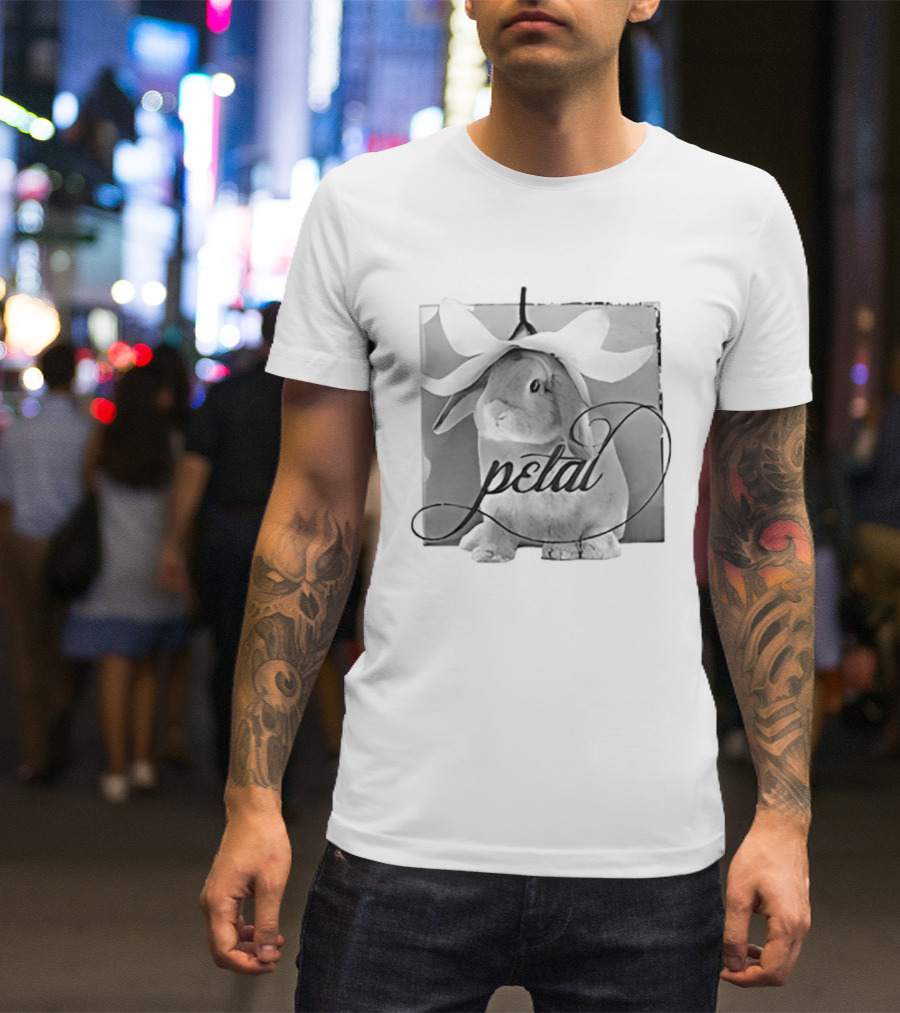 The Bunnies Petal Flower Hat T-Shirt