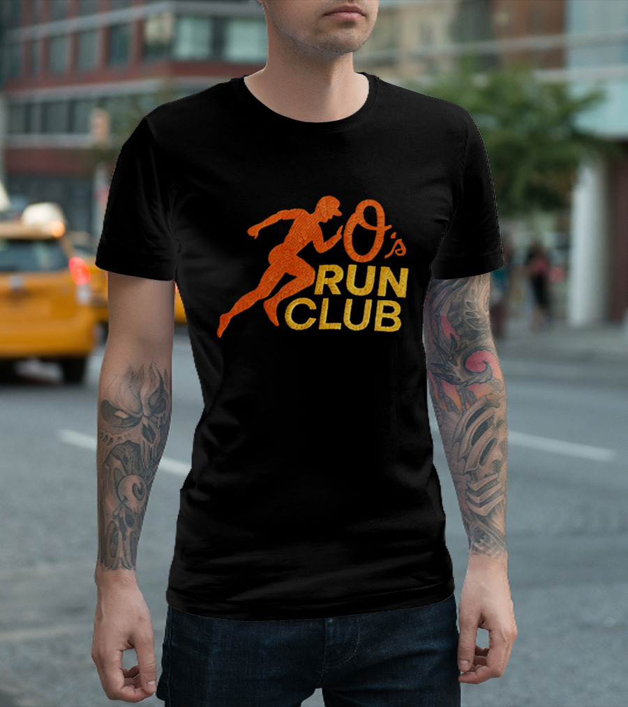 Baltimore Orioles O's Run Club Night 2026 Hat Giveaway T-Shirt