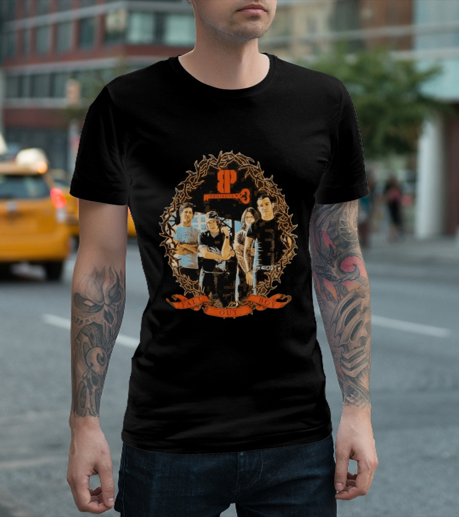 Brooklyn Projects X Fall Out Boy Band Photo T-Shirt
