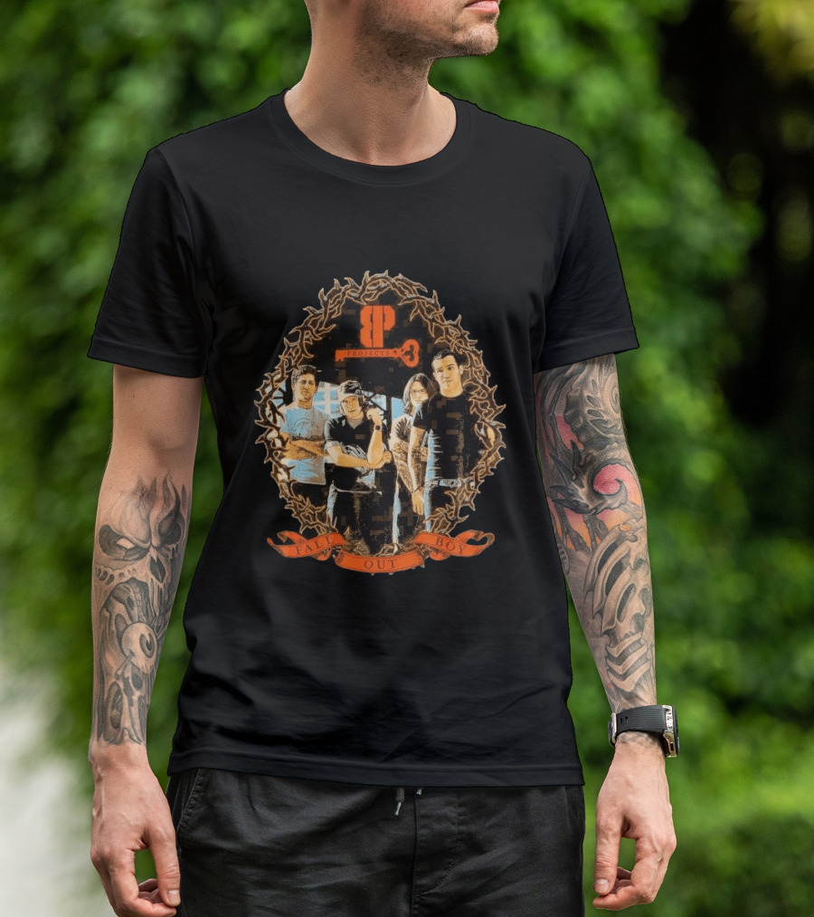 Brooklyn Projects X Fall Out Boy Band Photo T-Shirt
