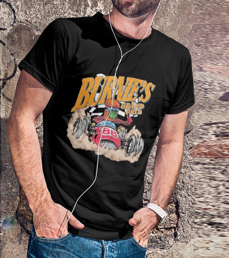 Burnie's Grand Prix Racing Miami Heat Court Culture 88 T-Shirt