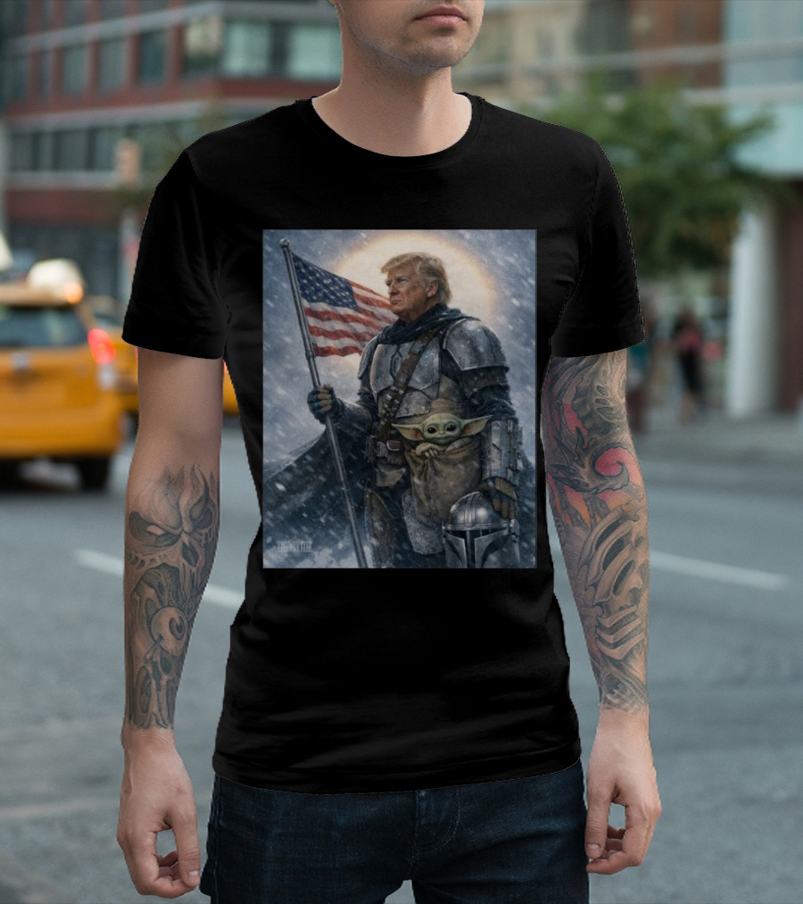 Happy Star Wars Day 2026 Donald Trump Grogu May The 4th Be With You The Mandalorian Star Wars Grogu T-Shirt