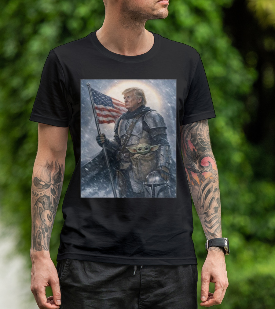 Happy Star Wars Day 2026 Donald Trump Grogu May The 4th Be With You The Mandalorian Star Wars Grogu T-Shirt