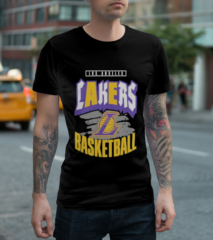 NBA Lakers Basketball Los Angeles Game Night Classic Collection T-Shirt