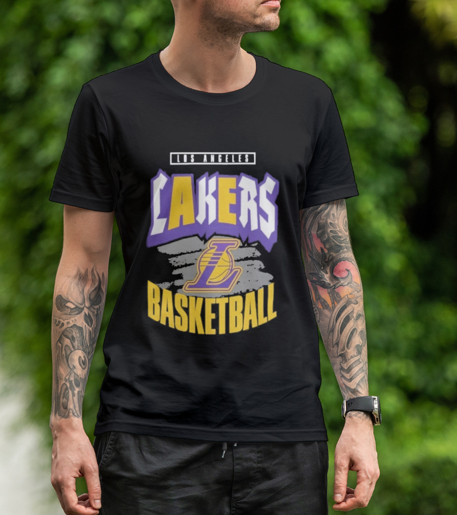 NBA Lakers Basketball Los Angeles Game Night Classic Collection T-Shirt