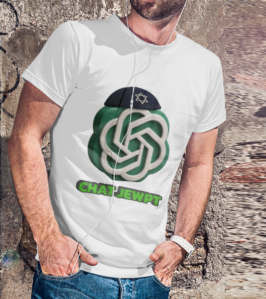 Chat JewPT Symbol With Star On Cap T-Shirt