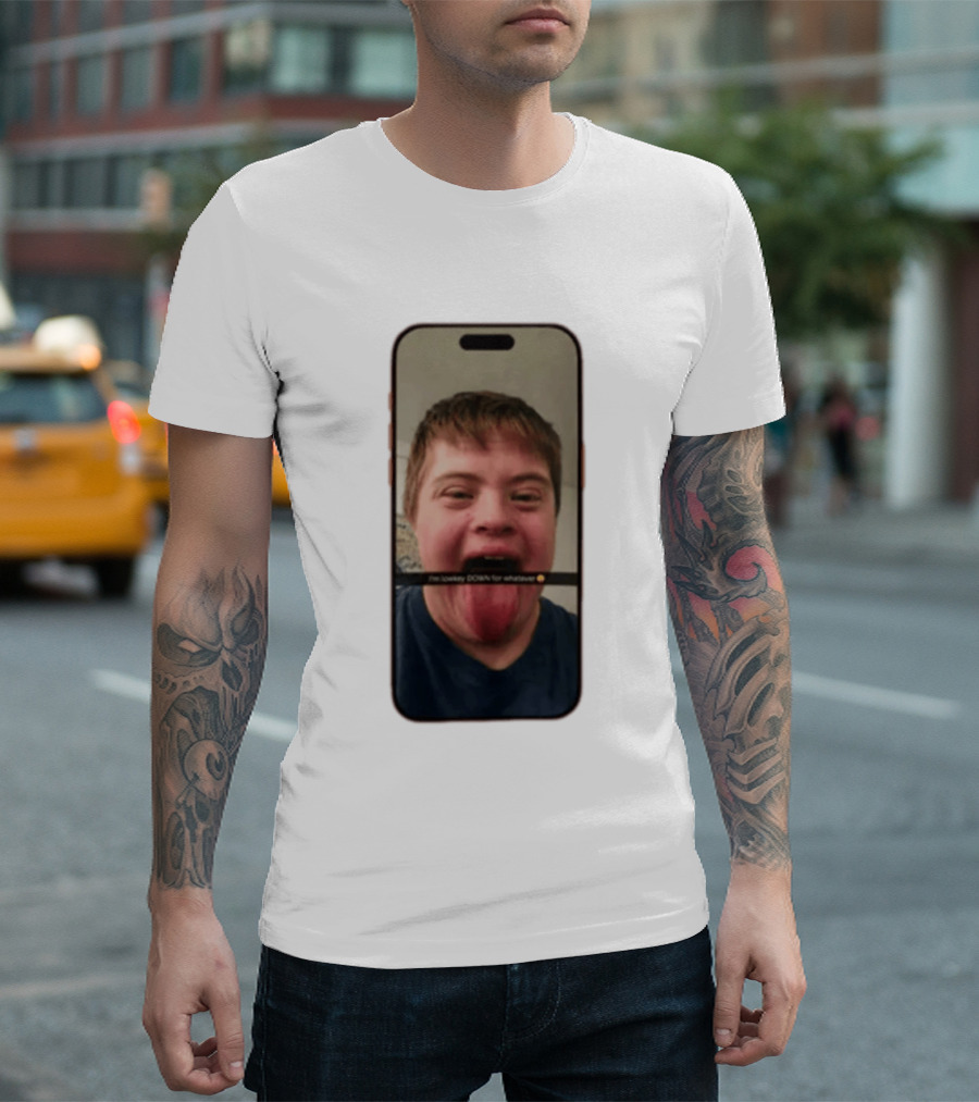 I'm Lowkey Down For Whatever IPhone T-Shirt