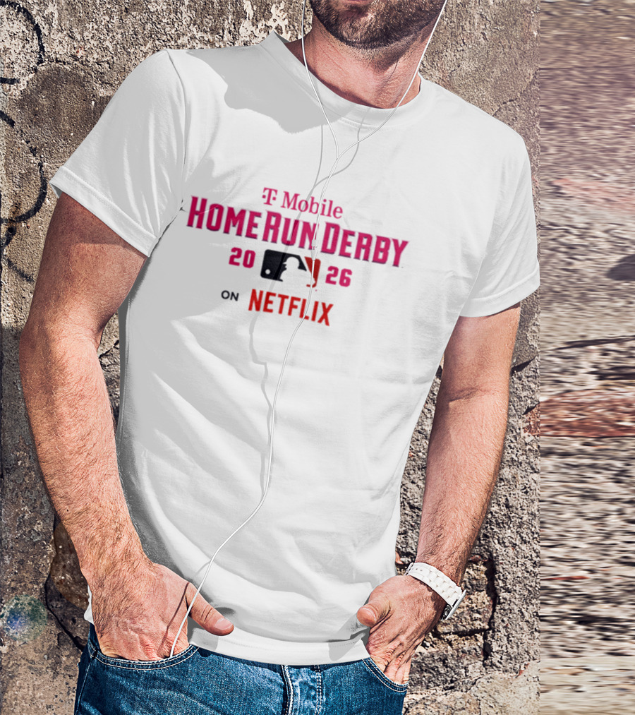 T Mobile Home Run Derby 2026 On Netflix MLB T-Shirt
