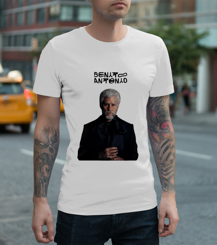 Benito Antonio Character In Black Outfit T-Shirt