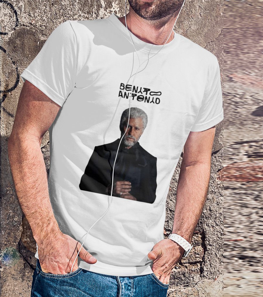 Benito Antonio Character In Black Outfit T-Shirt