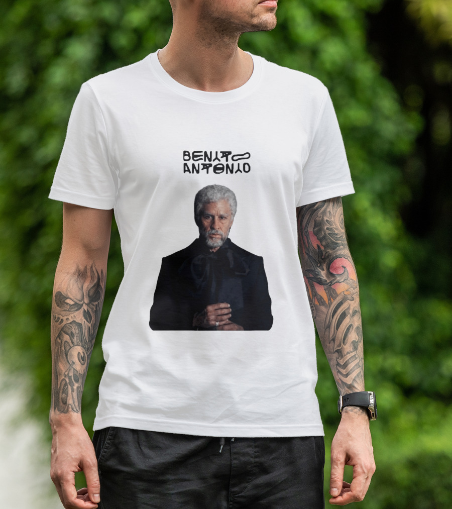 Benito Antonio Character In Black Outfit T-Shirt