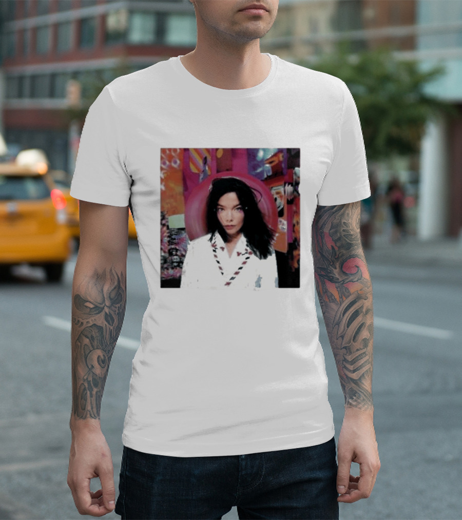 Bjork Post Album Cover Photographic Print T-Shirt