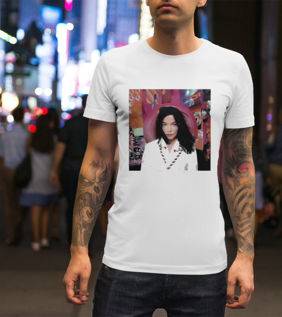 Bjork Post Album Cover Photographic Print T-Shirt