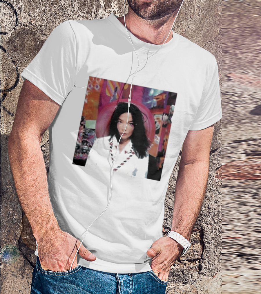 Bjork Post Album Cover Photographic Print T-Shirt