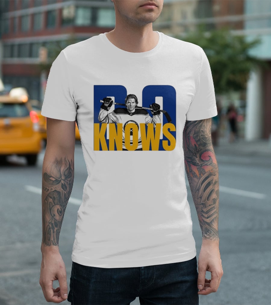 Bowen Byram Bo Knows Buffalo Sabres Hockey Jumper T-Shirt