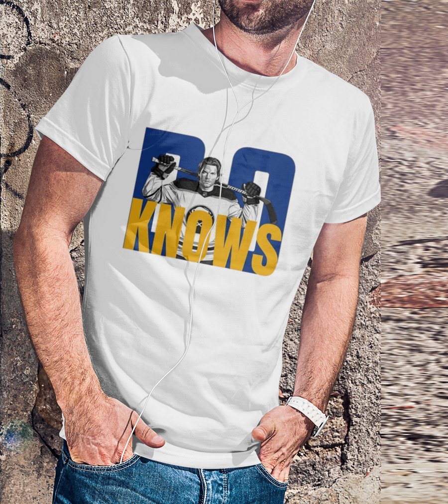 Bowen Byram Bo Knows Buffalo Sabres Hockey Jumper T-Shirt