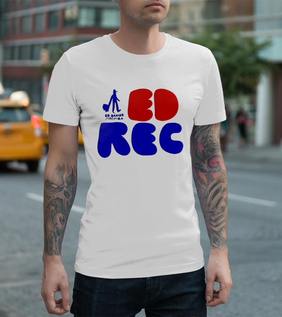 Ed Banger Records ED REC Duo Tone T-Shirt