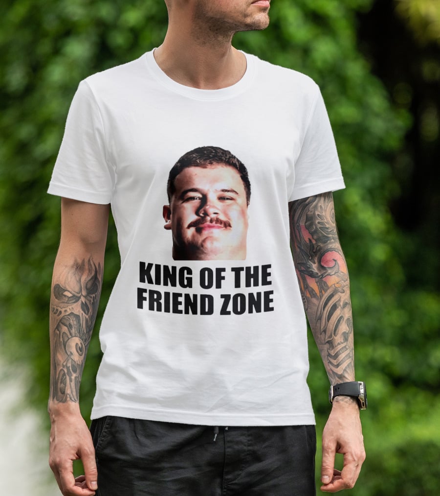 Matt Faessler King Of The Friend Zone Funny Meme T-Shirt
