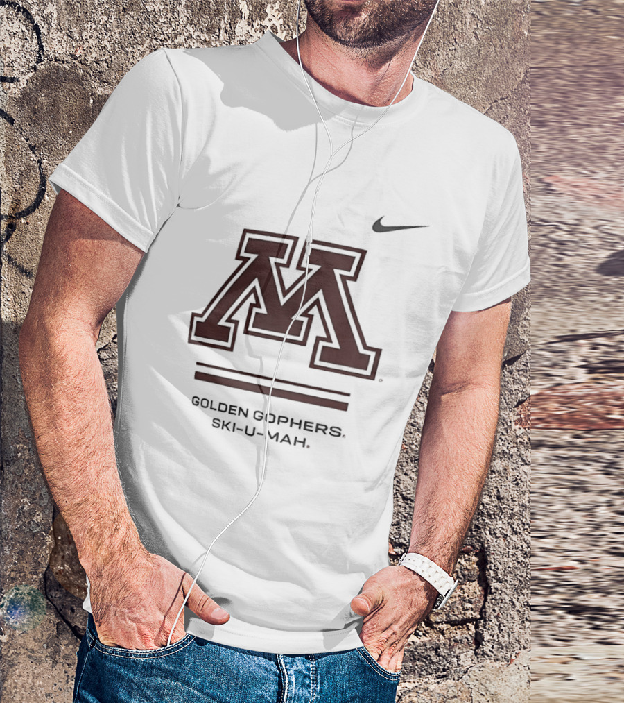 Minnesota Golden Gophers Ski U Mah Nike T-Shirt