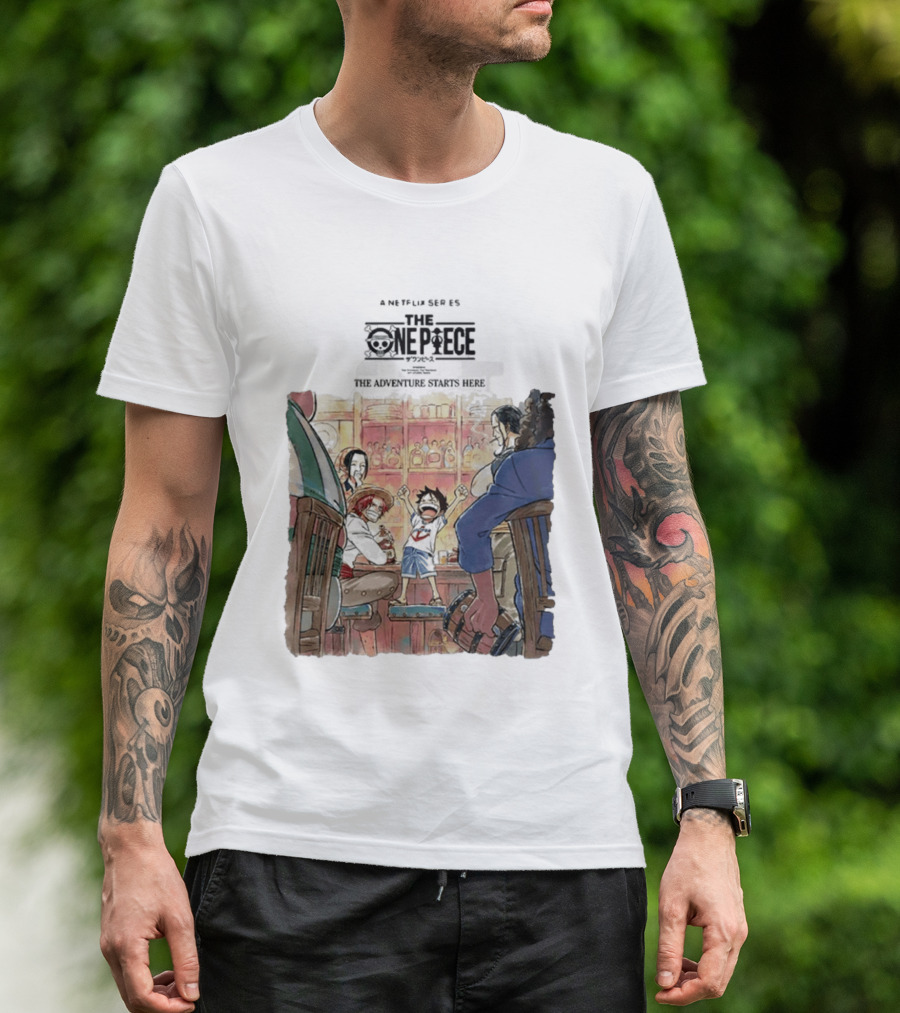 The One Piece Adventure Starts Here East Blue Remake By WIT Studio On Netflix February 2027 T-Shirt