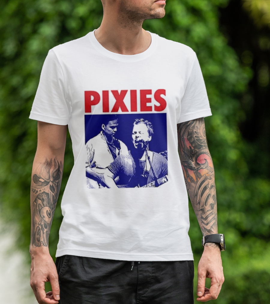 Pixies P40 Asia Tour 2026 Francis Santiago Concert T-Shirt