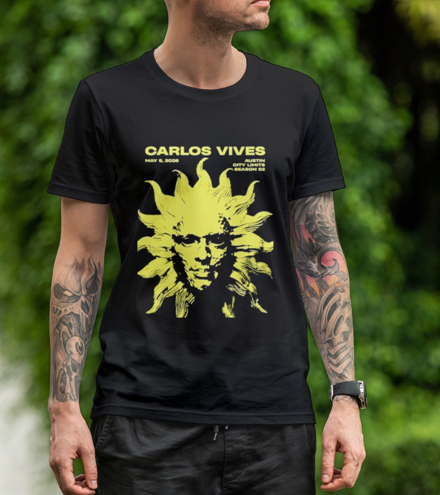 Carlos Vives May 6 2023 Austin City Limits Music Festival Austin TX Season 52 T-Shirt