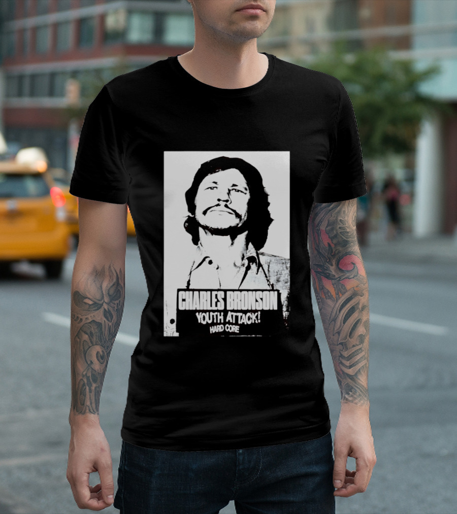 Charles Bronson Youth Attack Hardcore T-Shirt